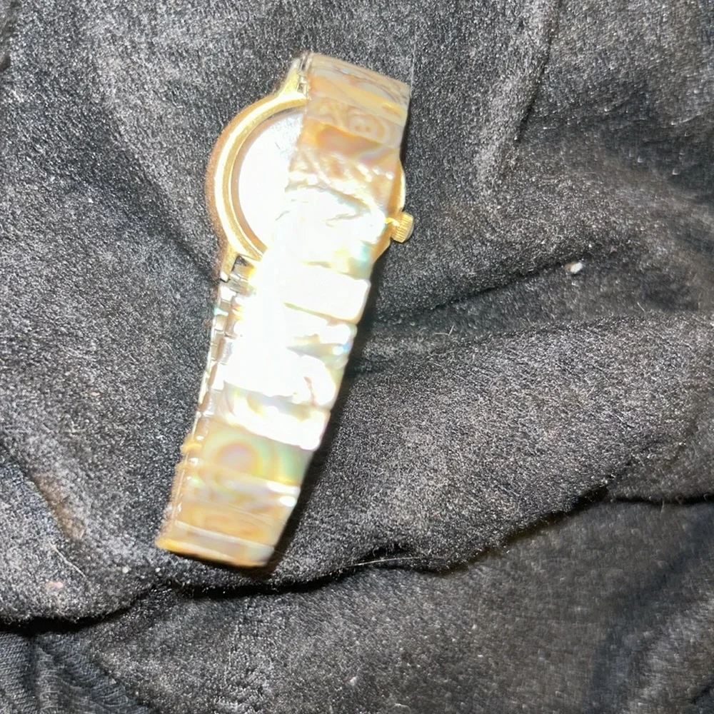 Mother of Pearl/Abalone    Watch face AND band - Picture 5 of 5